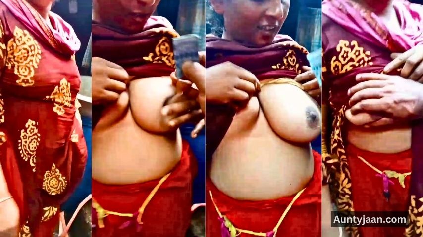 padosan aunty ne boobs dikhaye photos