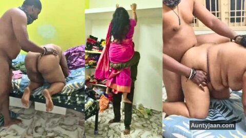 aunty ko maalik ne choda ghodi banakar