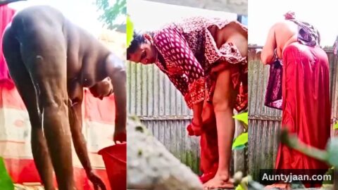aunty bathing hidden cam xxx video