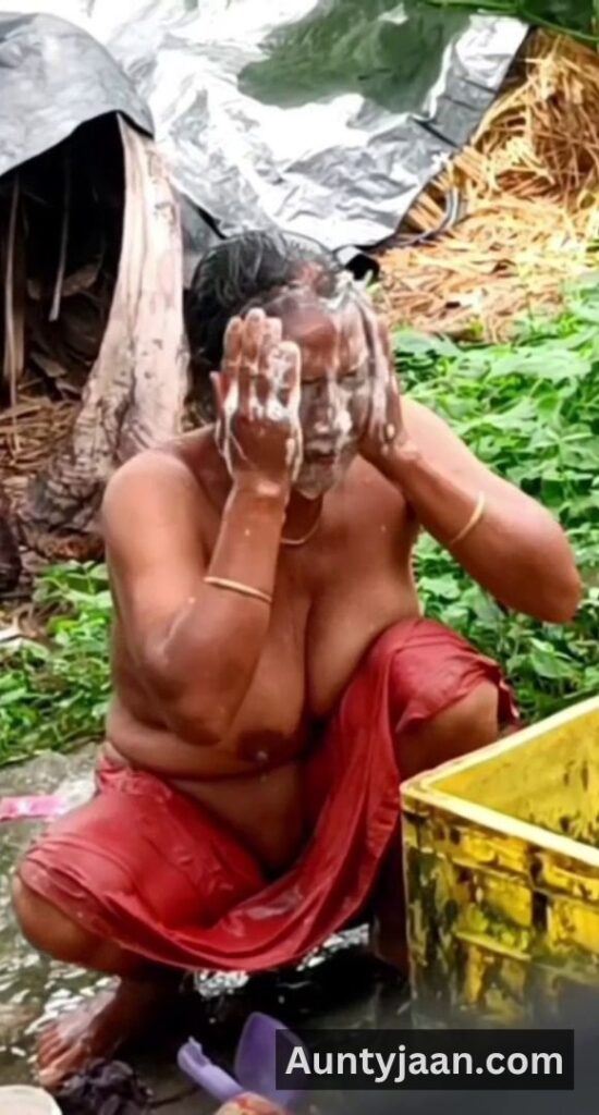 desi outdoor bath hidden cam