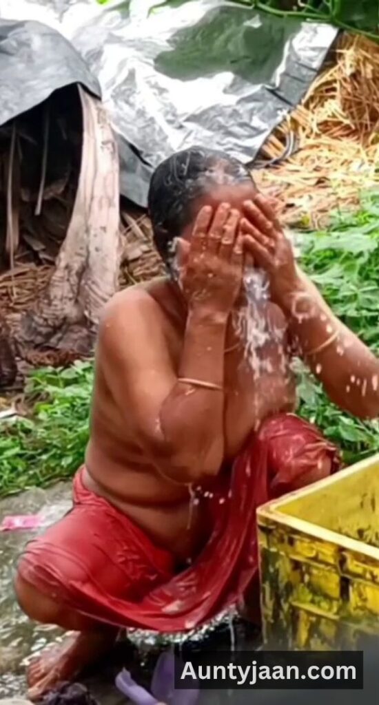 desi outdoor bath hidden cam
