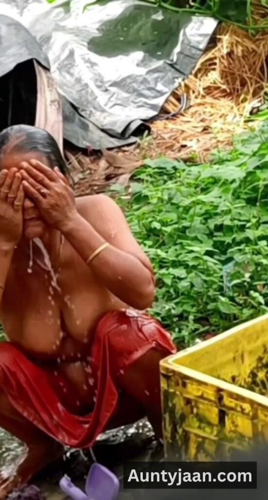 desi outdoor bath hidden cam