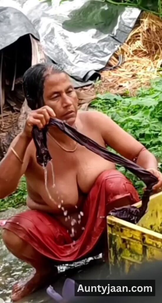 desi outdoor bath hidden cam