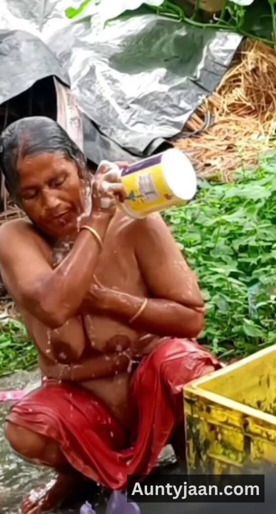 desi outdoor bath hidden cam