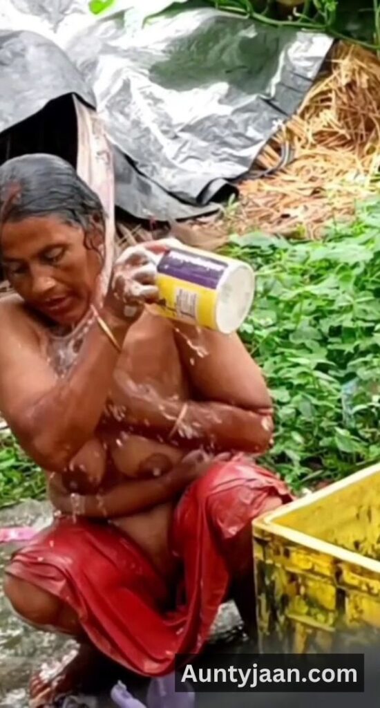 desi outdoor bath hidden cam