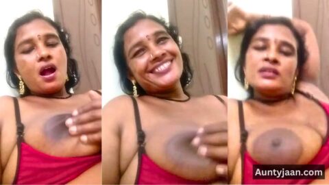 aunty boobs nude video