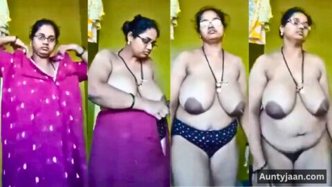 aunty showing boobs pussy video