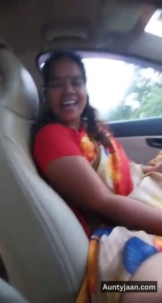aunty car sex video