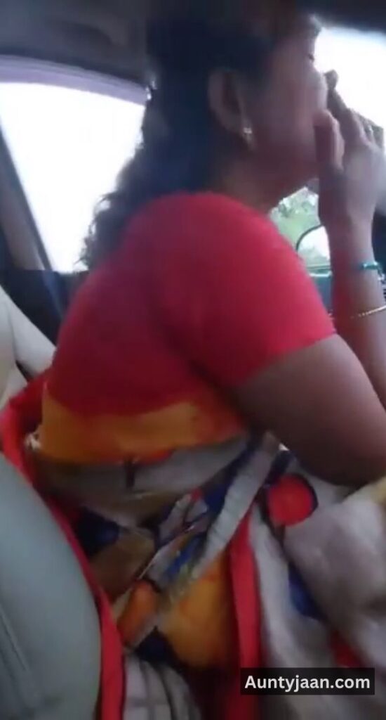 aunty car sex video